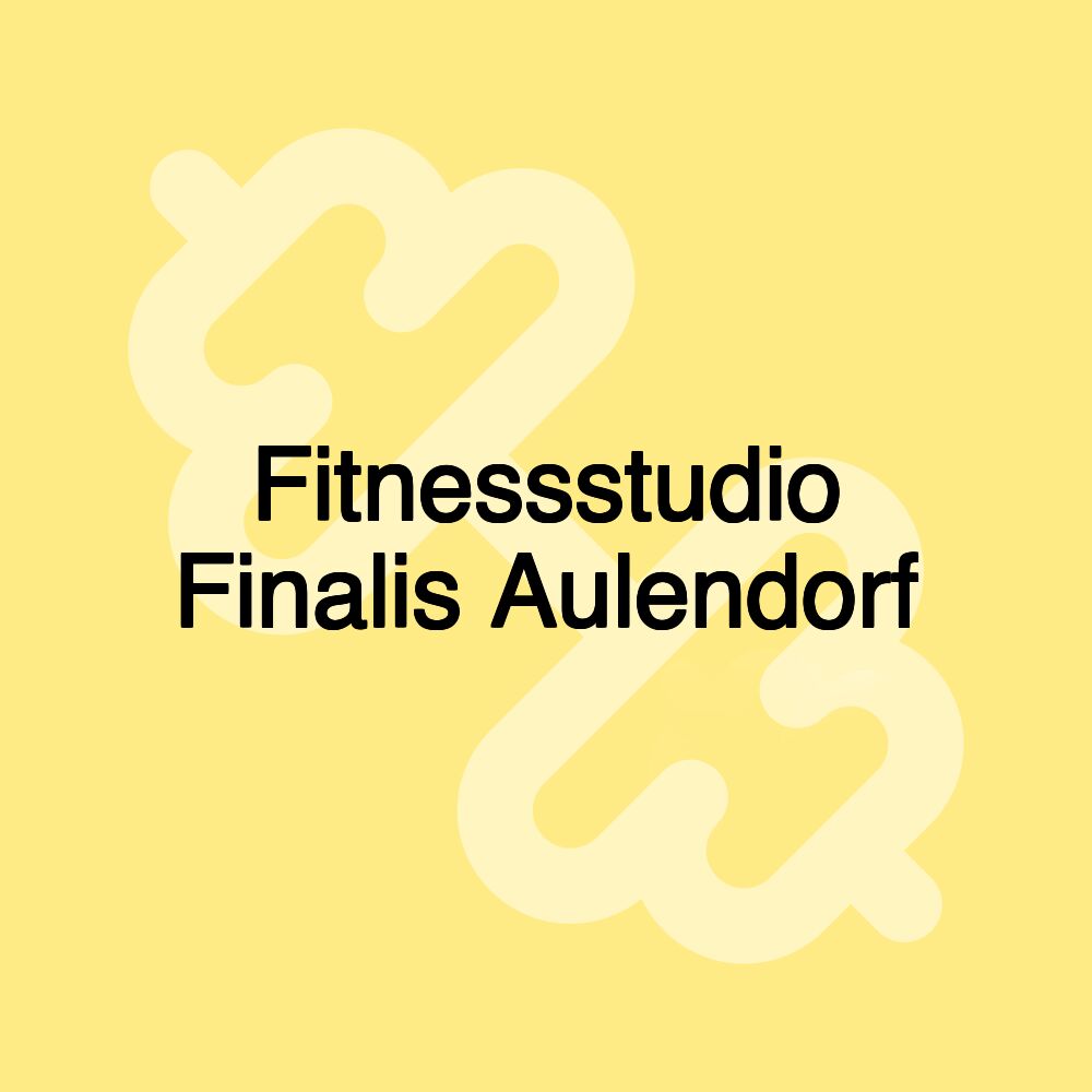 Fitnessstudio Finalis Aulendorf