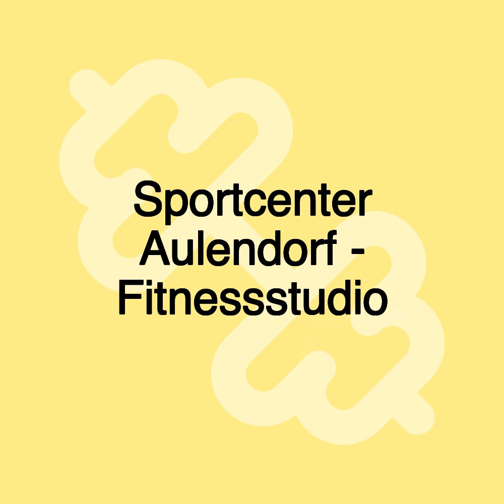 Sportcenter Aulendorf - Fitnessstudio