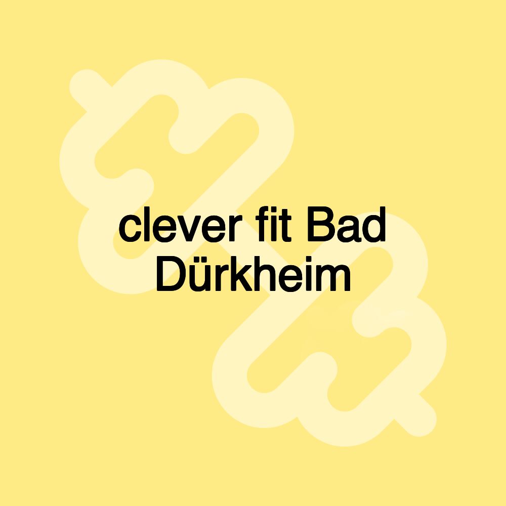 clever fit Bad Dürkheim