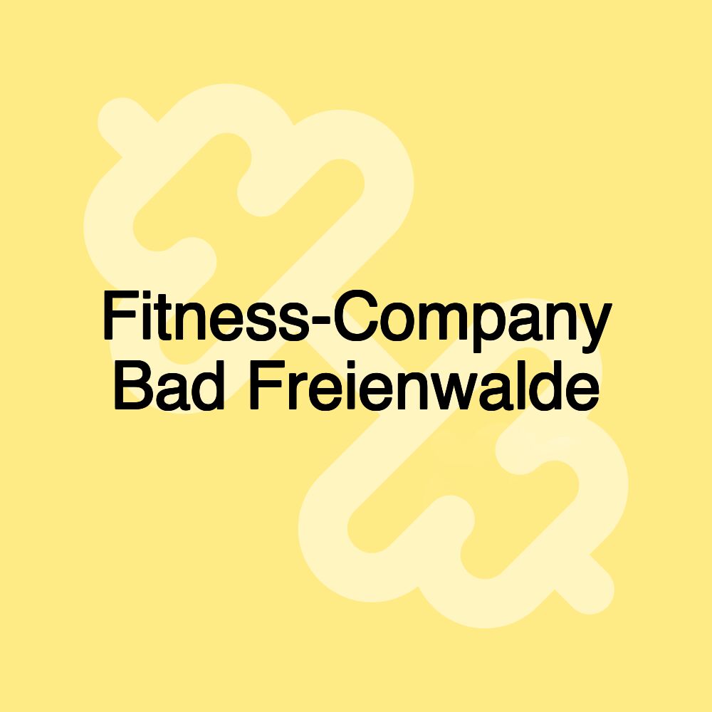 Fitness-Company Bad Freienwalde