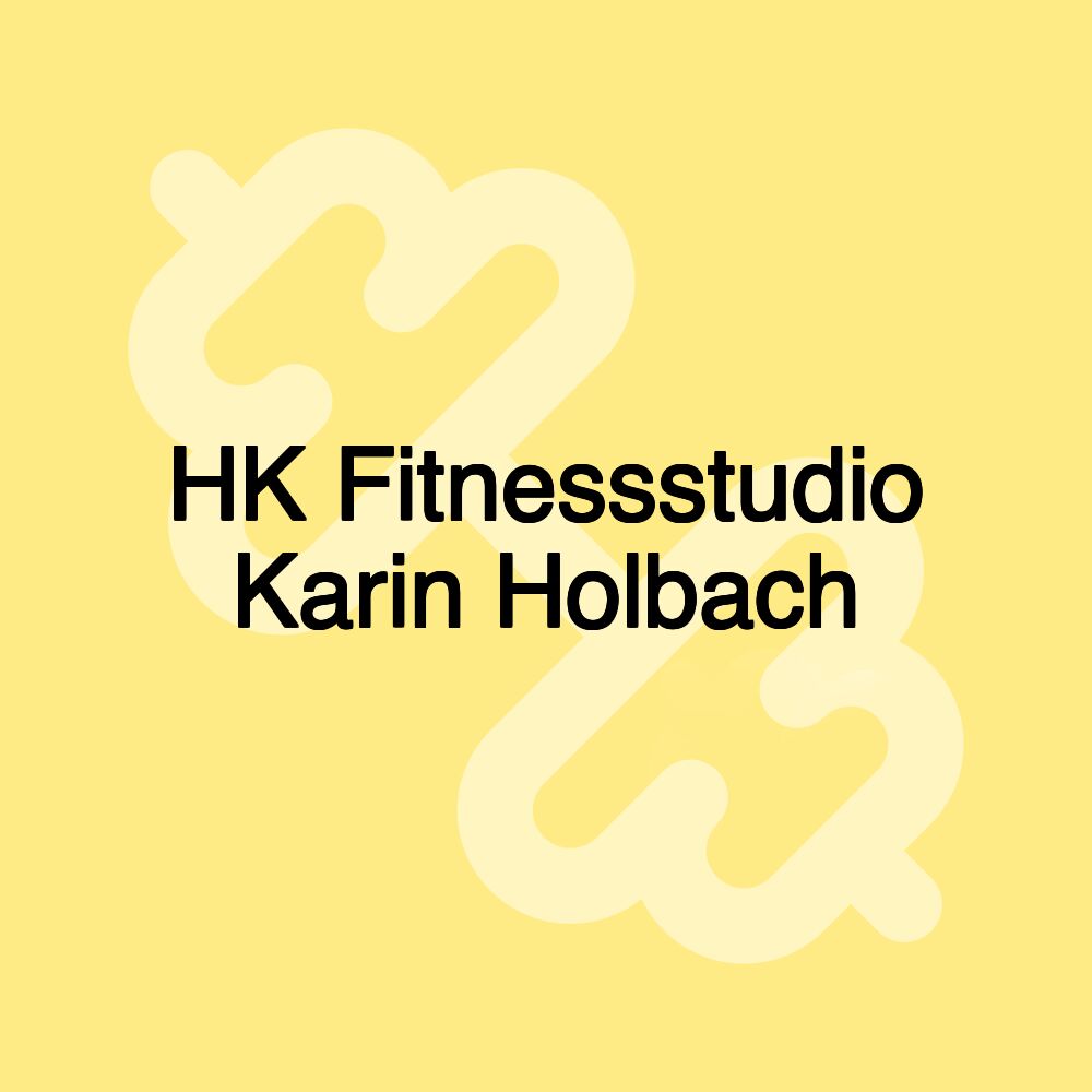 HK Fitnessstudio Karin Holbach