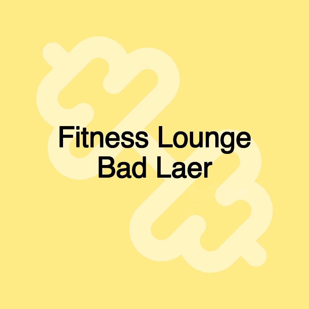 Fitness Lounge Bad Laer