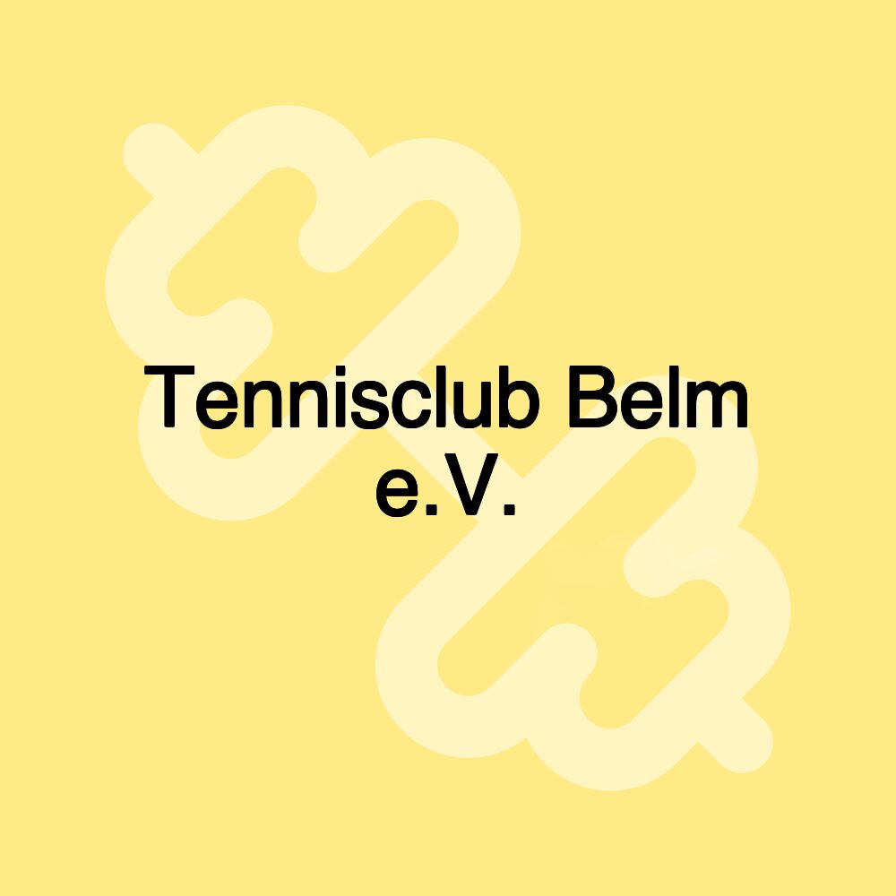 Tennisclub Belm e.V.