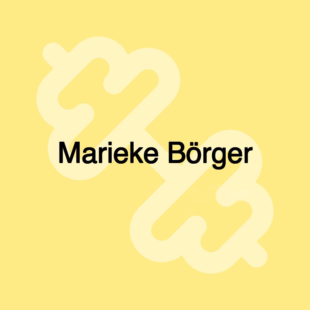 Marieke Börger