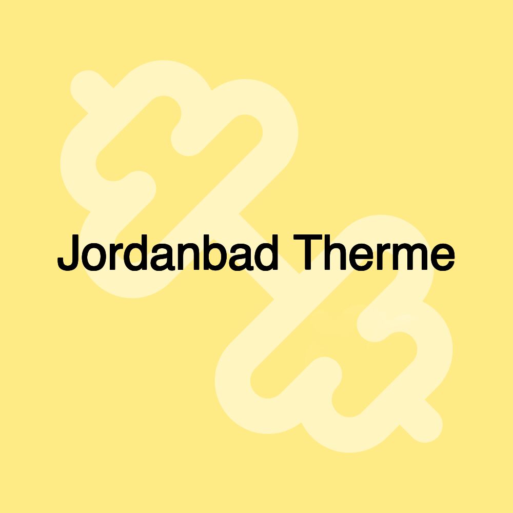 Jordanbad Therme