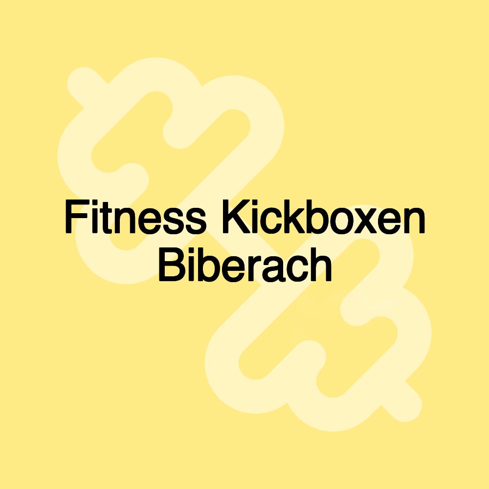 Fitness Kickboxen Biberach