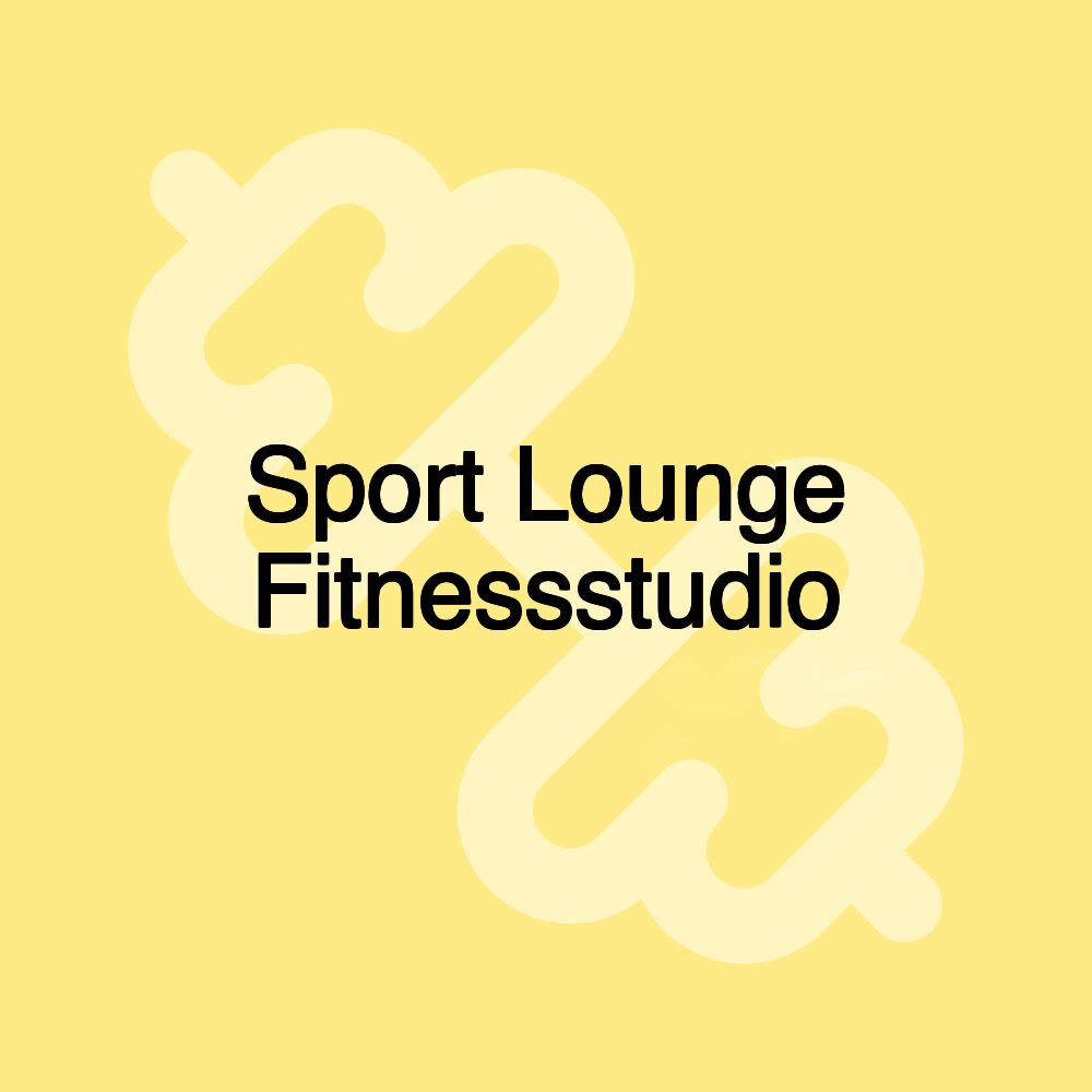 Sport Lounge Fitnessstudio