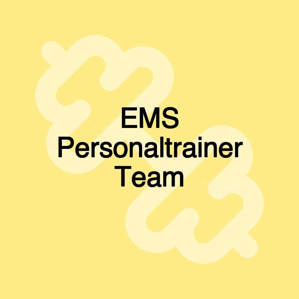 EMS Personaltrainer Team