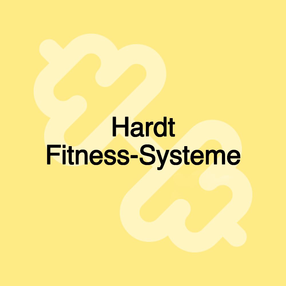 Hardt Fitness-Systeme