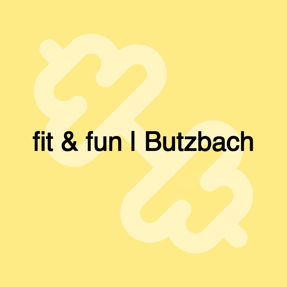 fit & fun | Butzbach