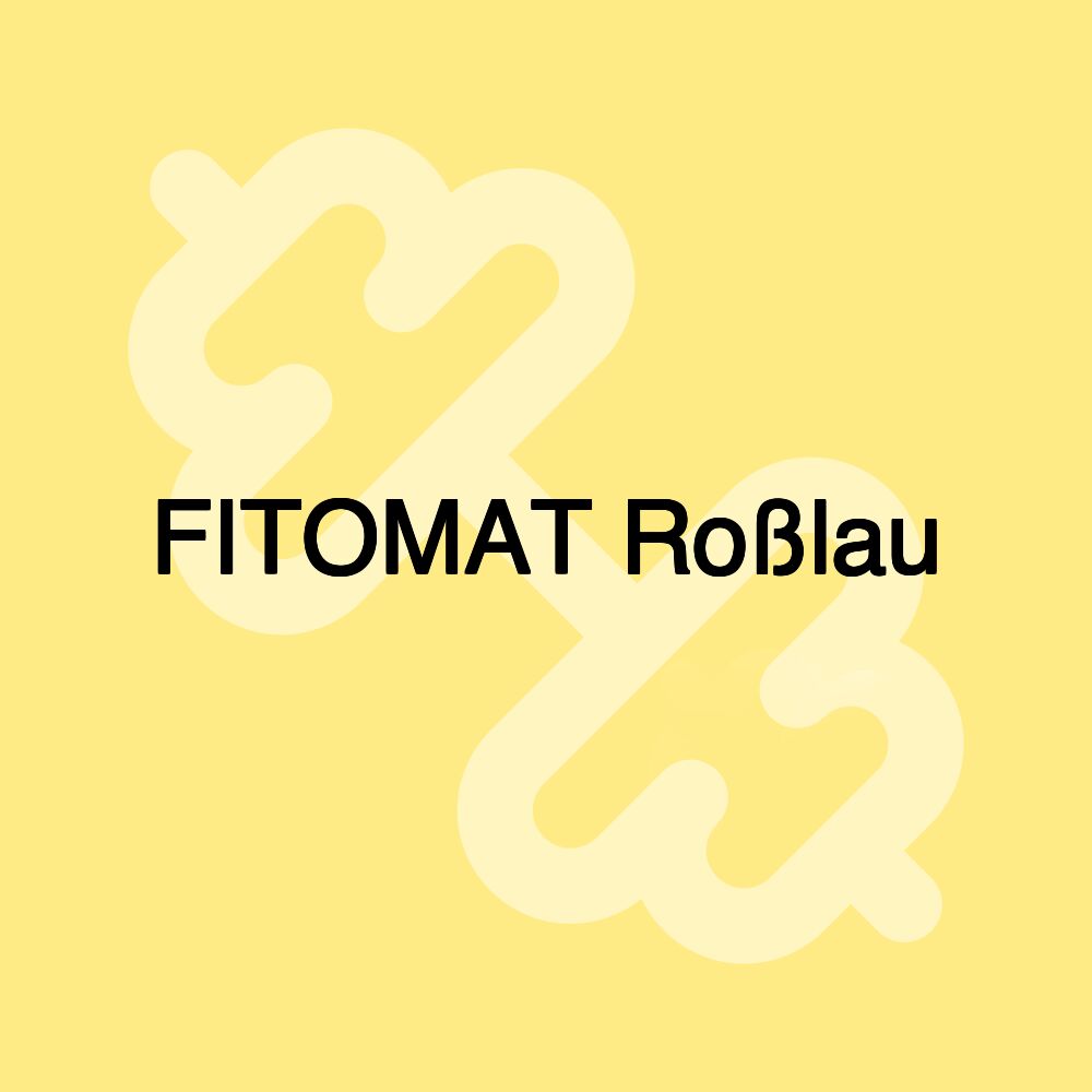 FITOMAT Roßlau