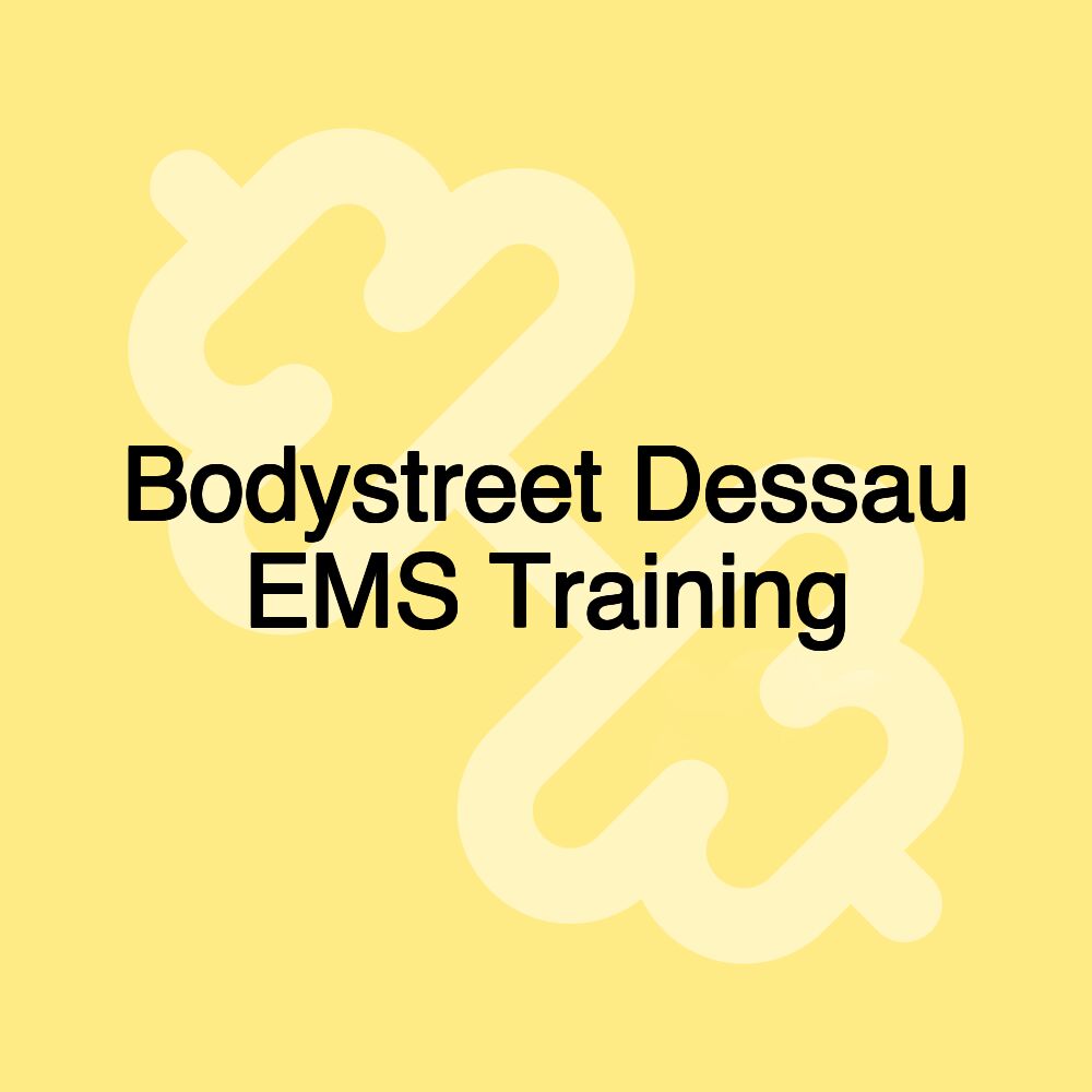 Bodystreet Dessau EMS Training