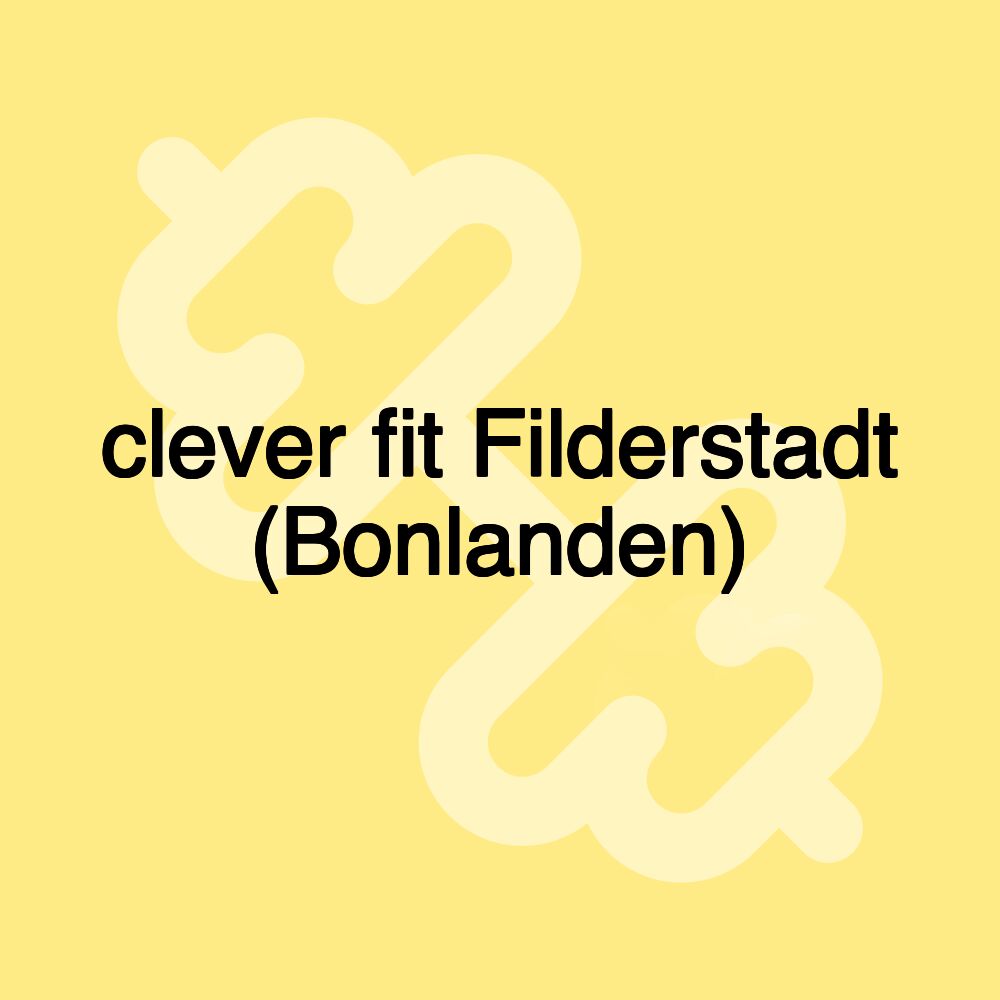 clever fit Filderstadt (Bonlanden)