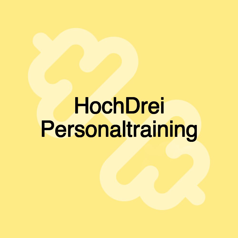 HochDrei Personaltraining