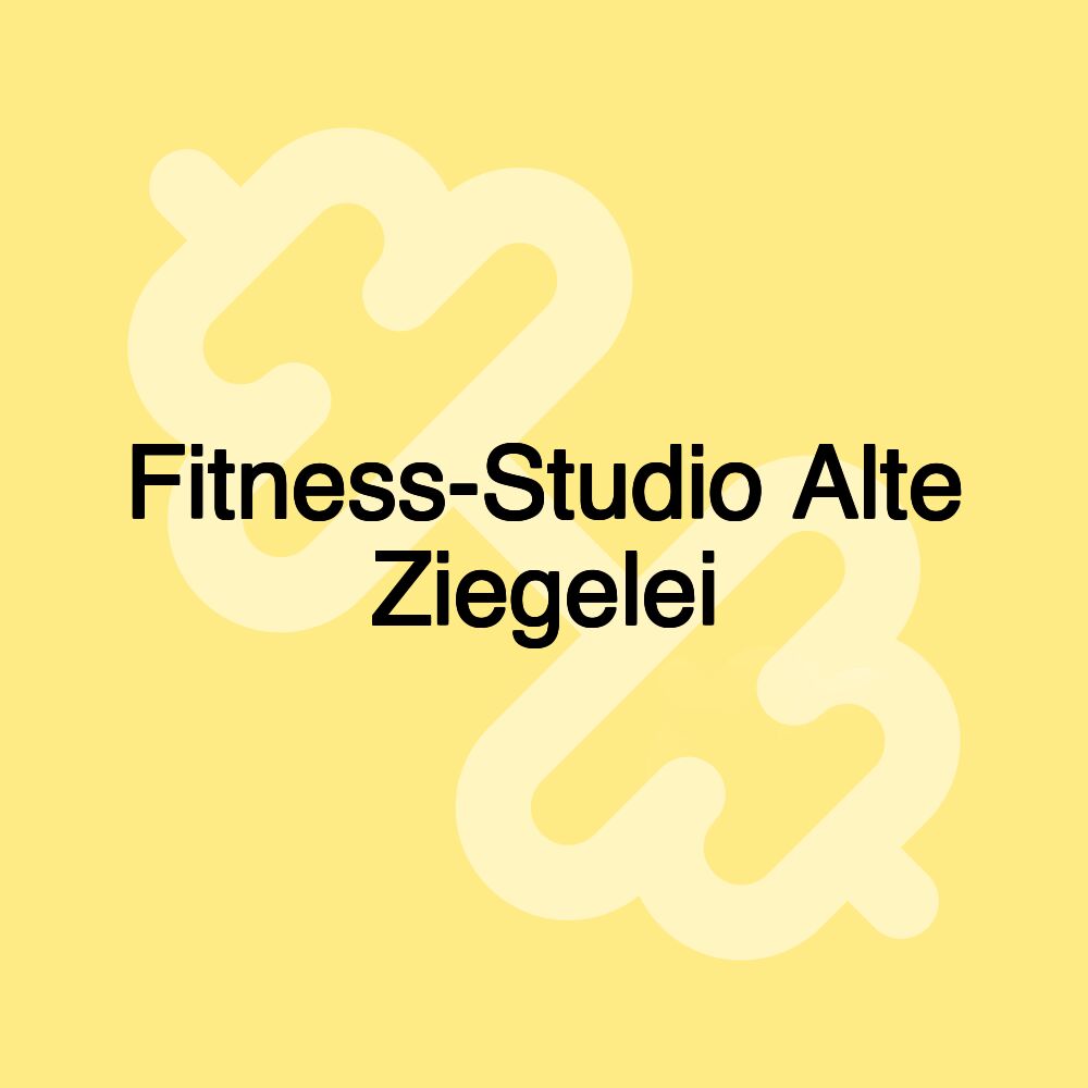 Fitness-Studio Alte Ziegelei