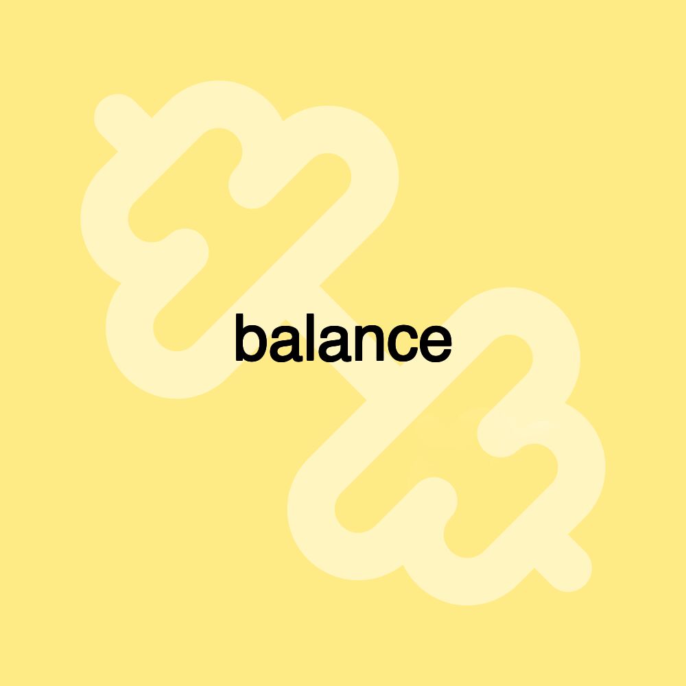 balance