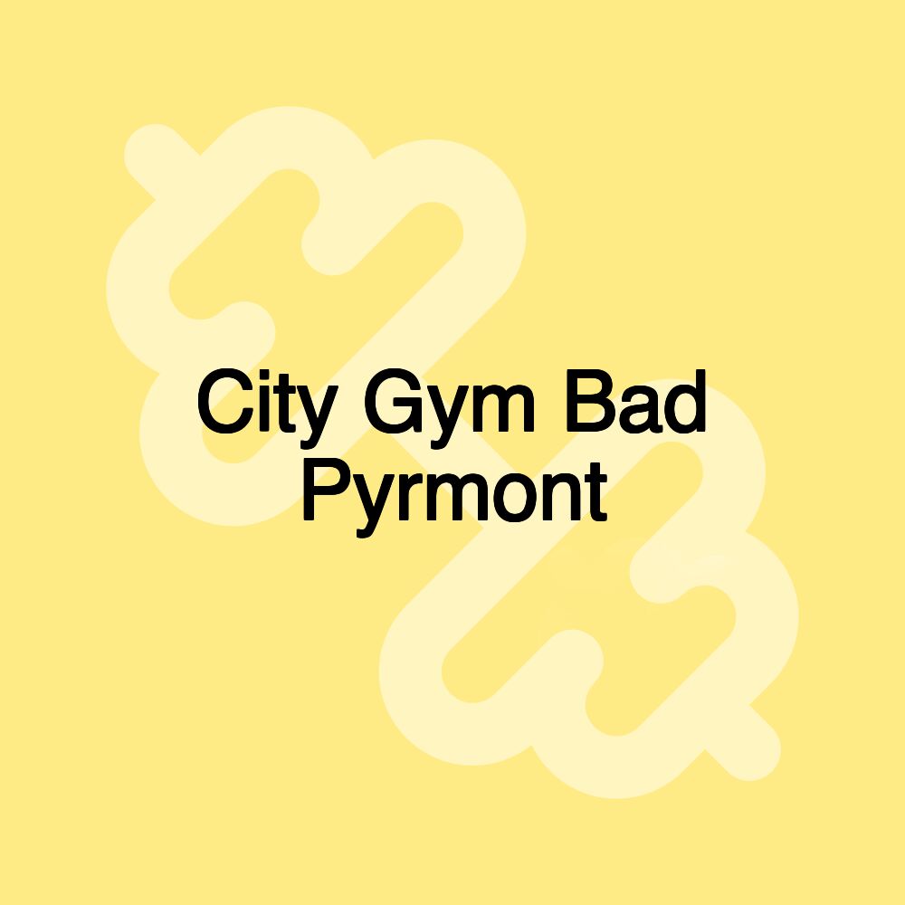 City Gym Bad Pyrmont