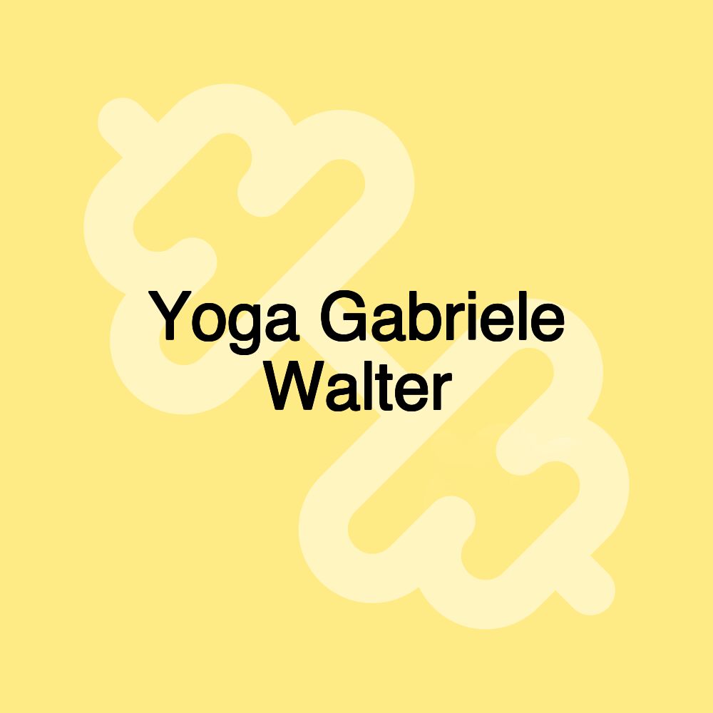 Yoga Gabriele Walter