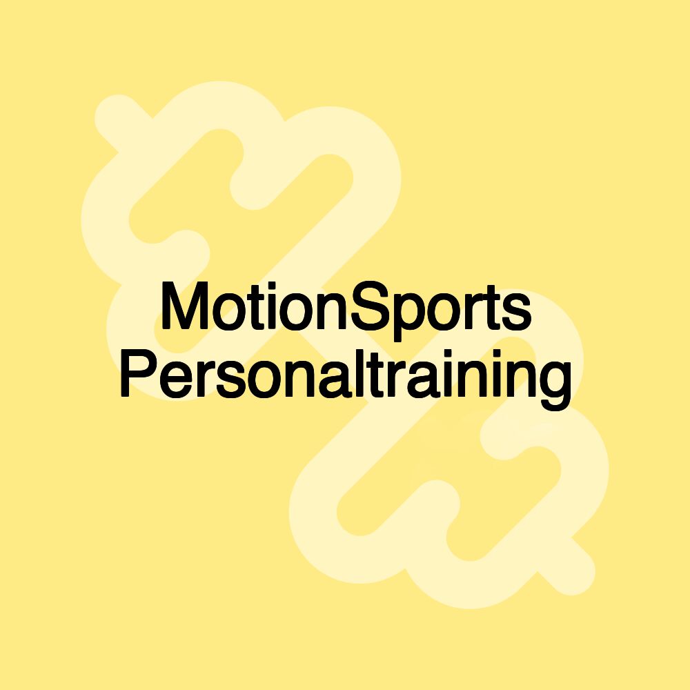 MotionSports Personaltraining