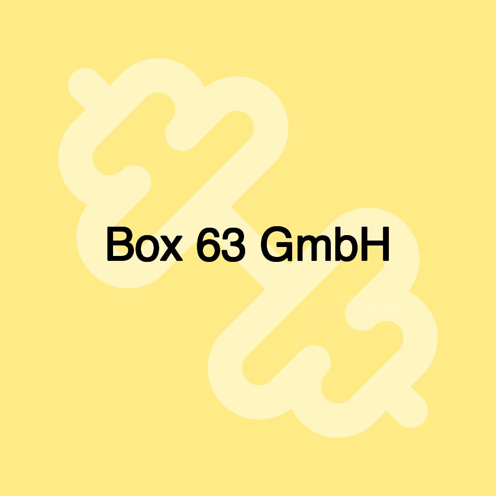 Box 63 GmbH