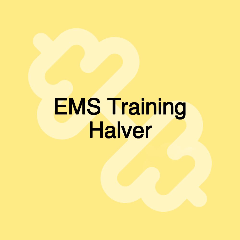 EMS Training Halver