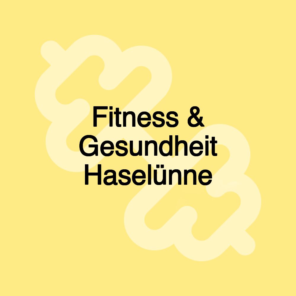 Fitness & Gesundheit Haselünne