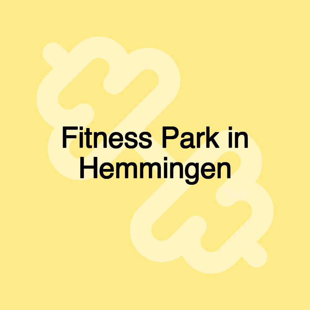 Fitness Park in Hemmingen