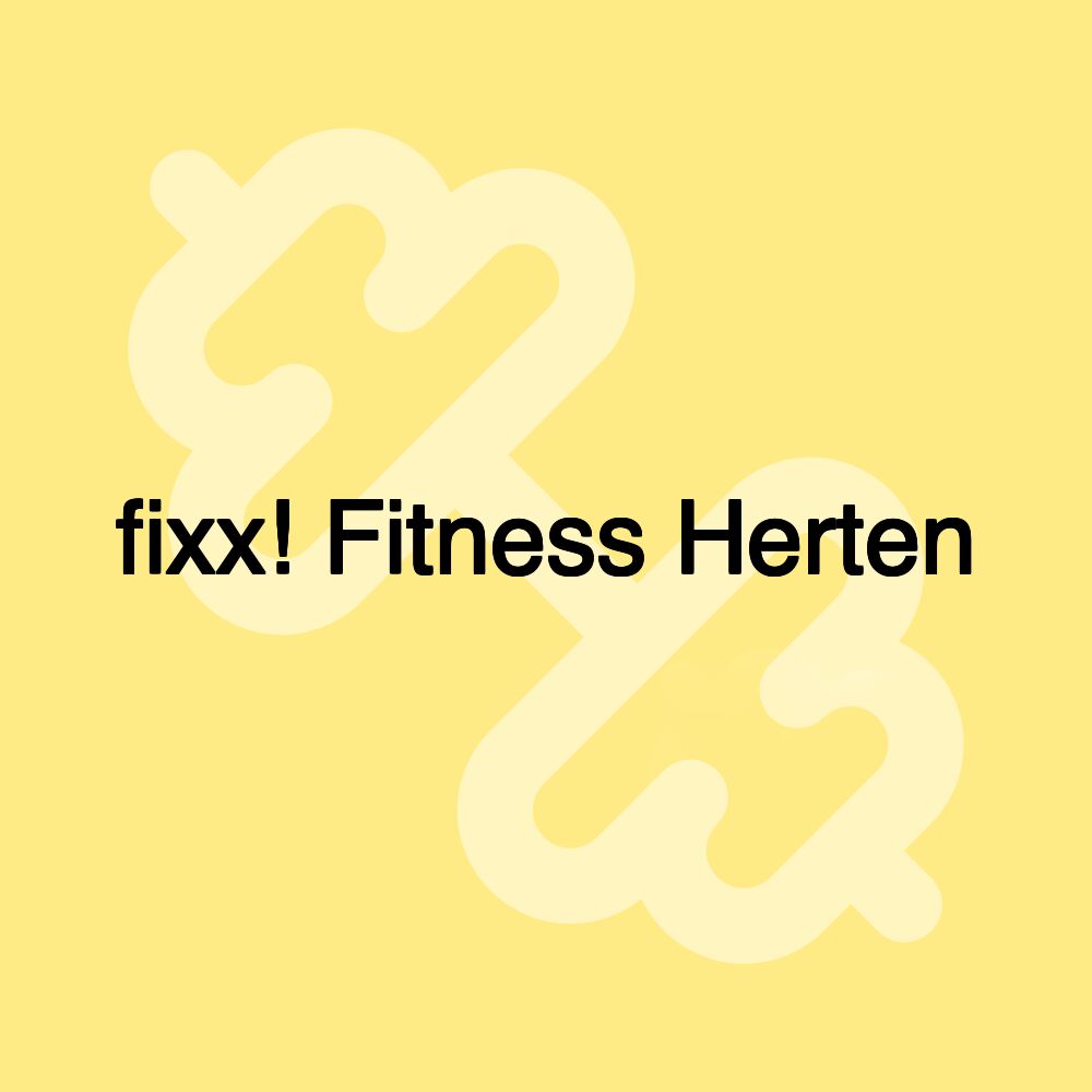 fixx! Fitness Herten