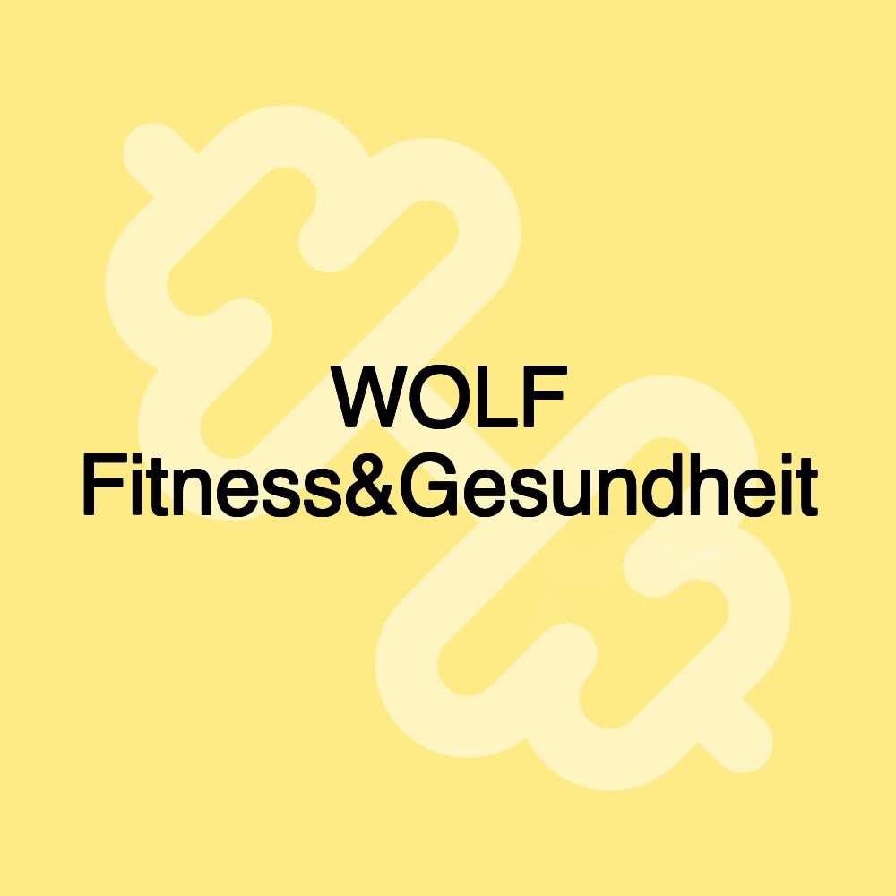 WOLF Fitness&Gesundheit