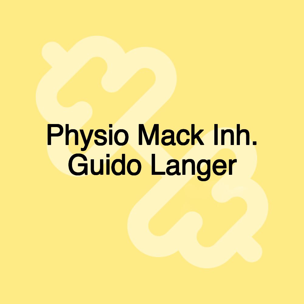 Physio Mack Inh. Guido Langer