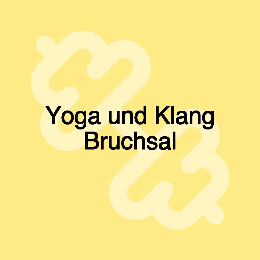 Yoga und Klang Bruchsal