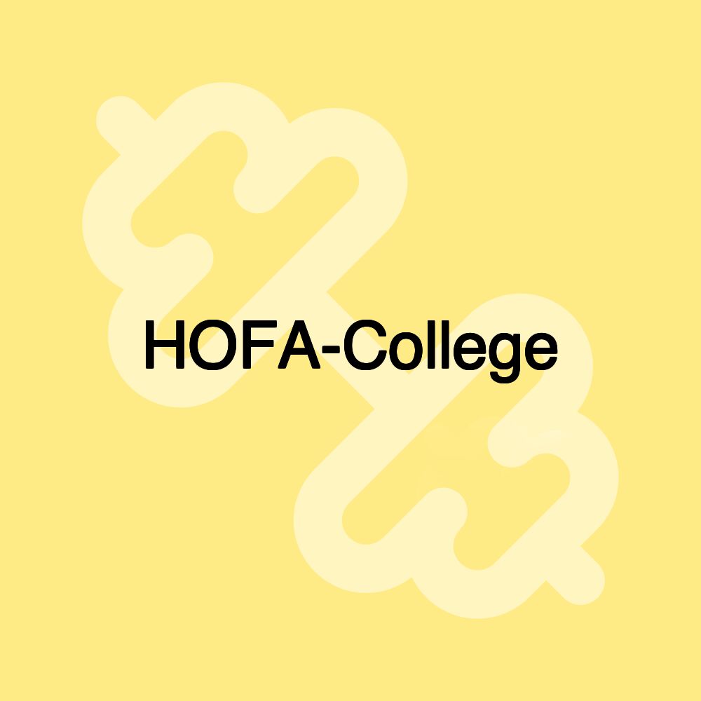 HOFA-College