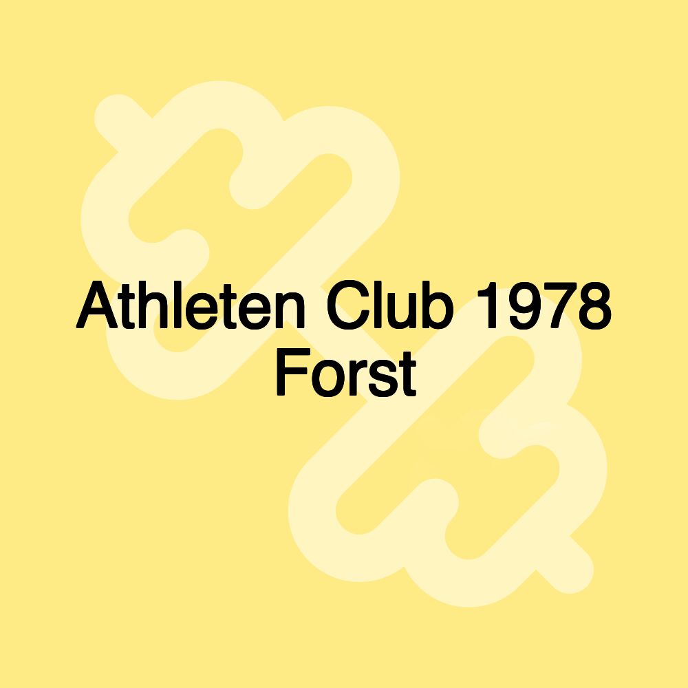 Athleten Club 1978 Forst