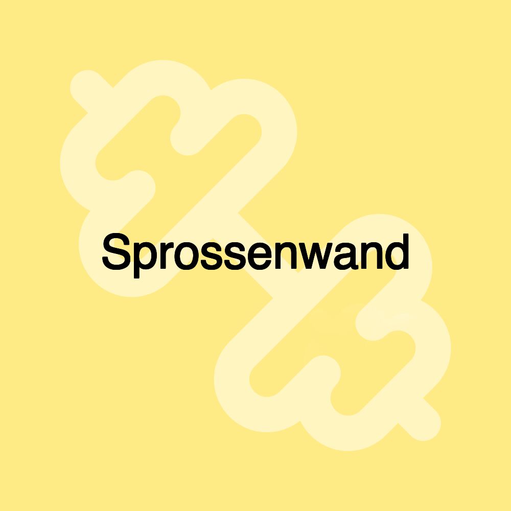 Sprossenwand