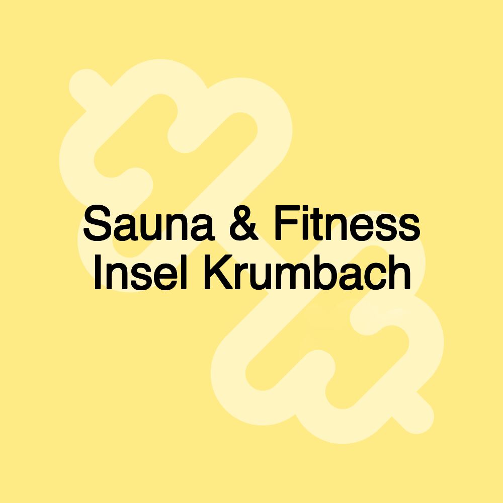 Sauna & Fitness Insel Krumbach