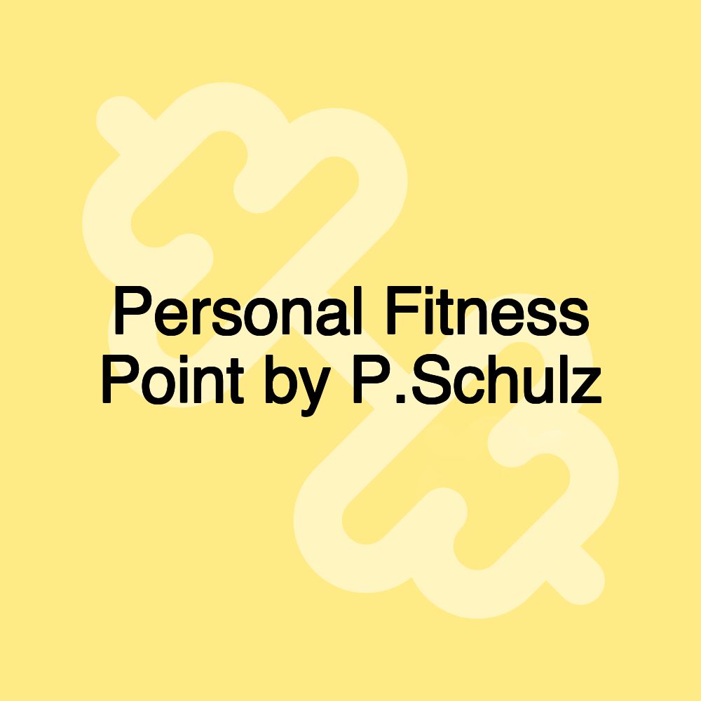 Personal Fitness Point by P.Schulz