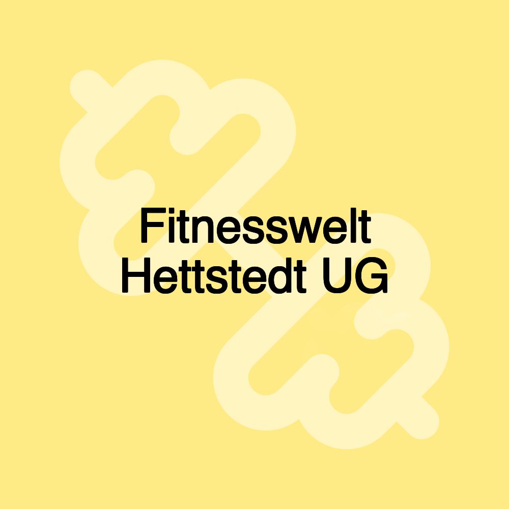 Fitnesswelt Hettstedt UG