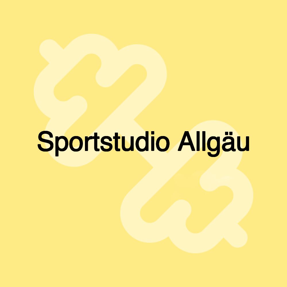 Sportstudio Allgäu