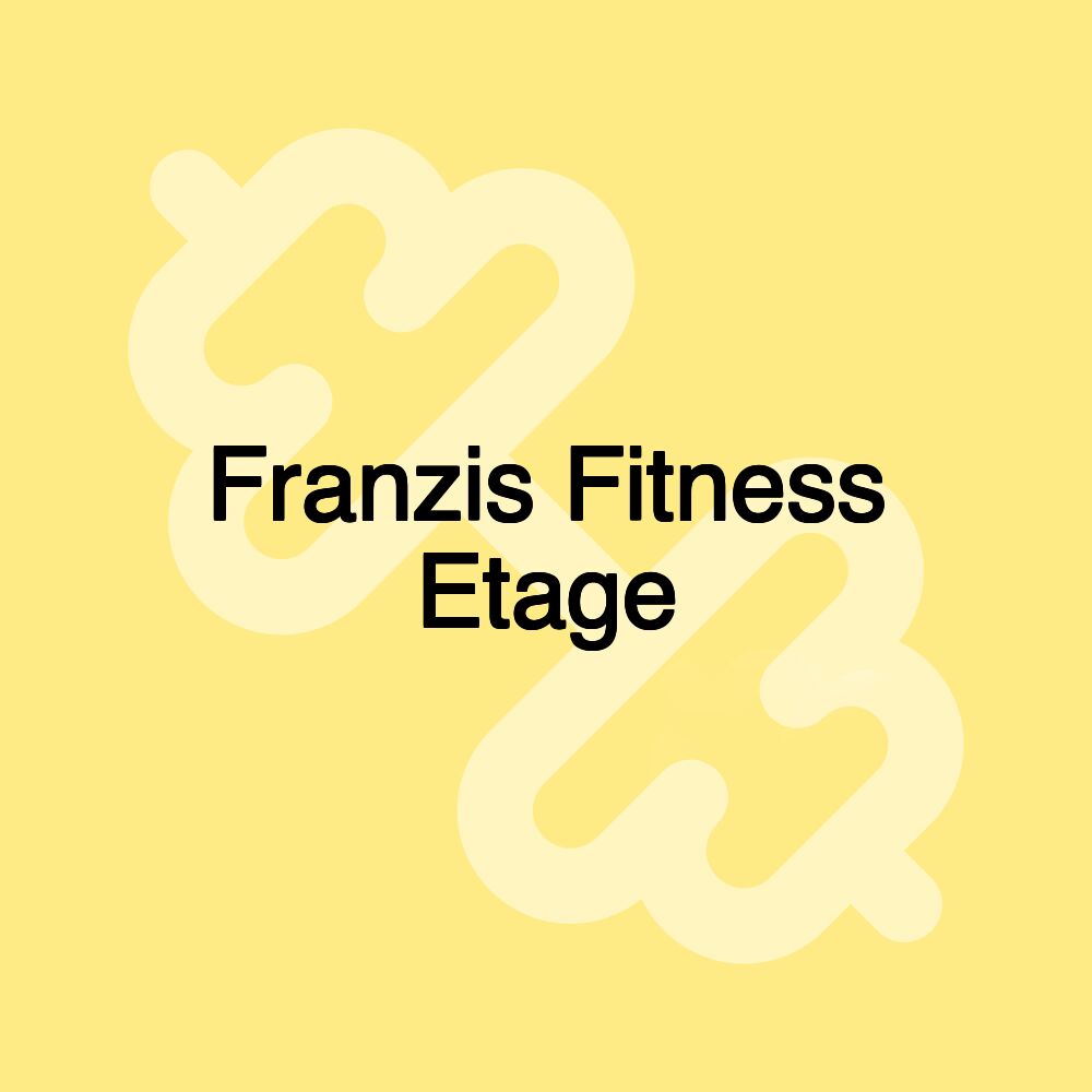 Franzis Fitness Etage