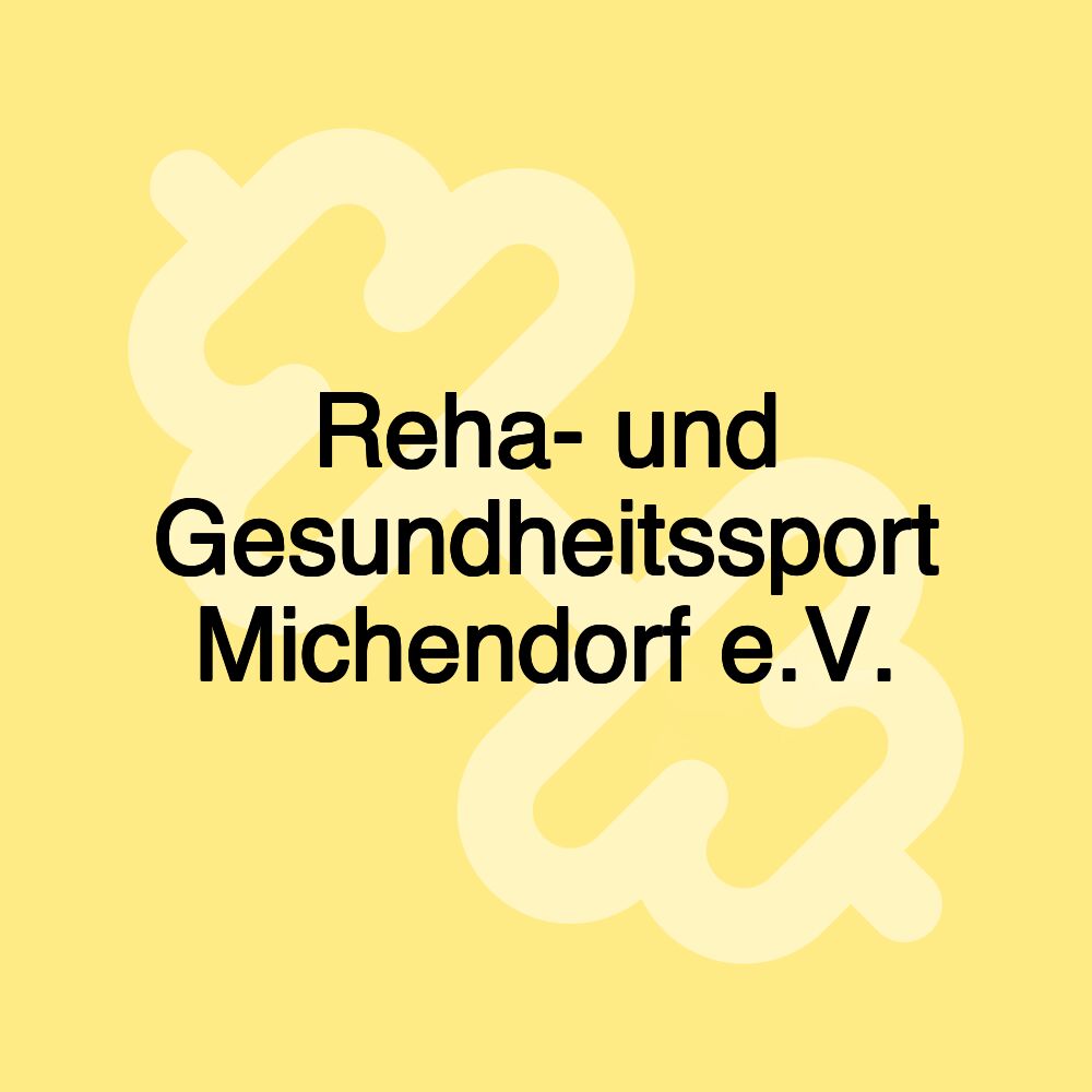 Reha- und Gesundheitssport Michendorf e.V.