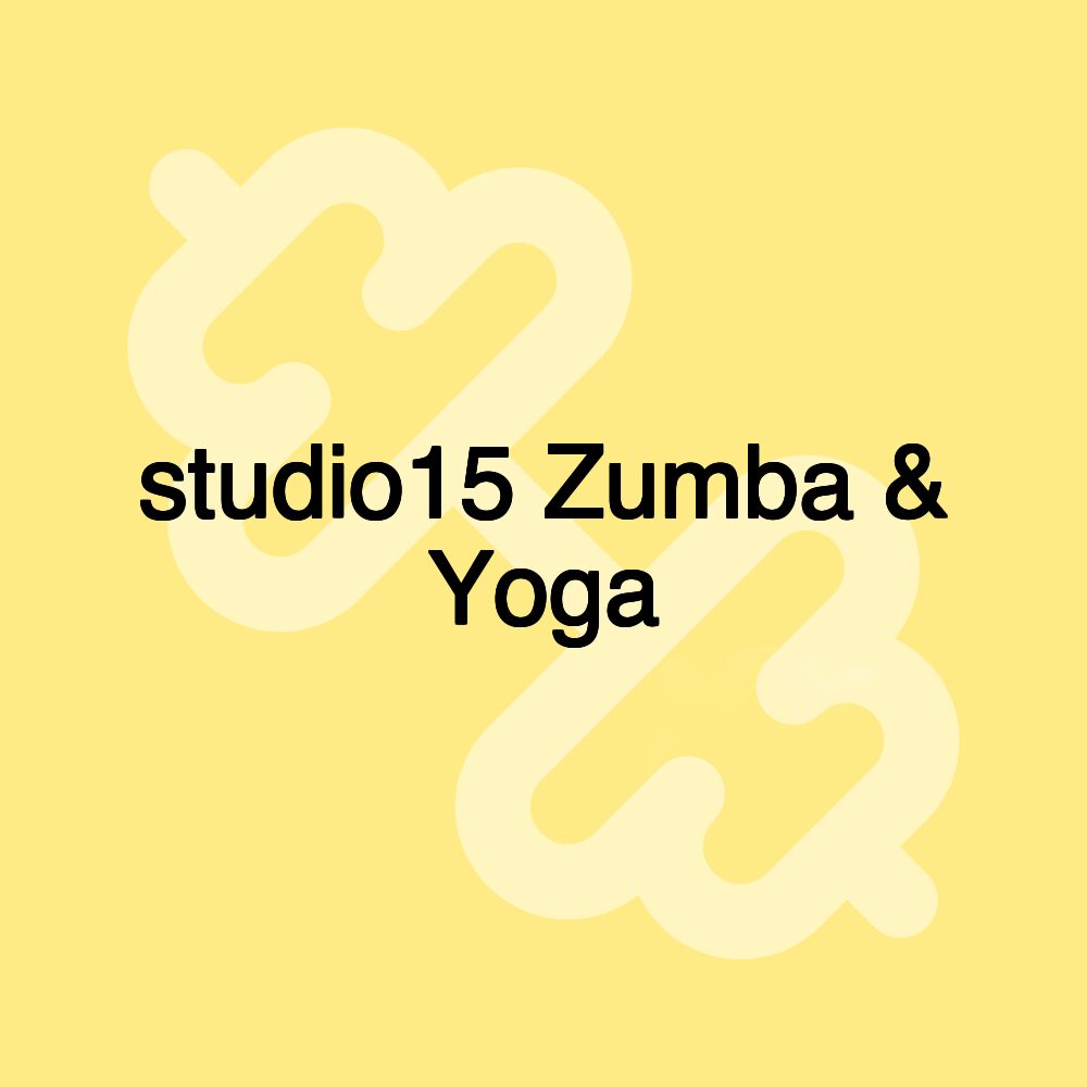 studio15 Zumba & Yoga