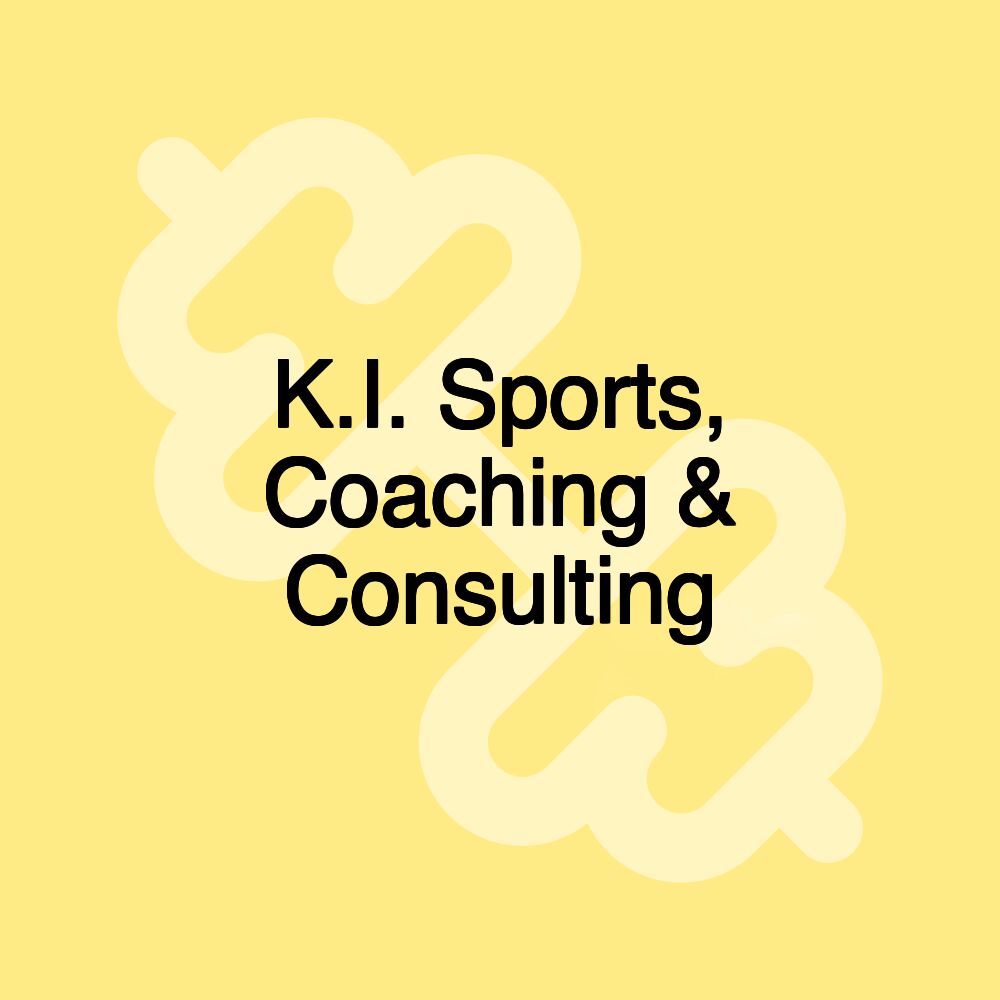 K.I. Sports, Coaching & Consulting