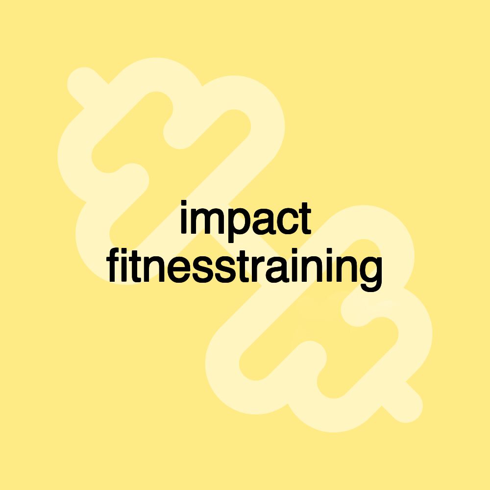 impact fitnesstraining