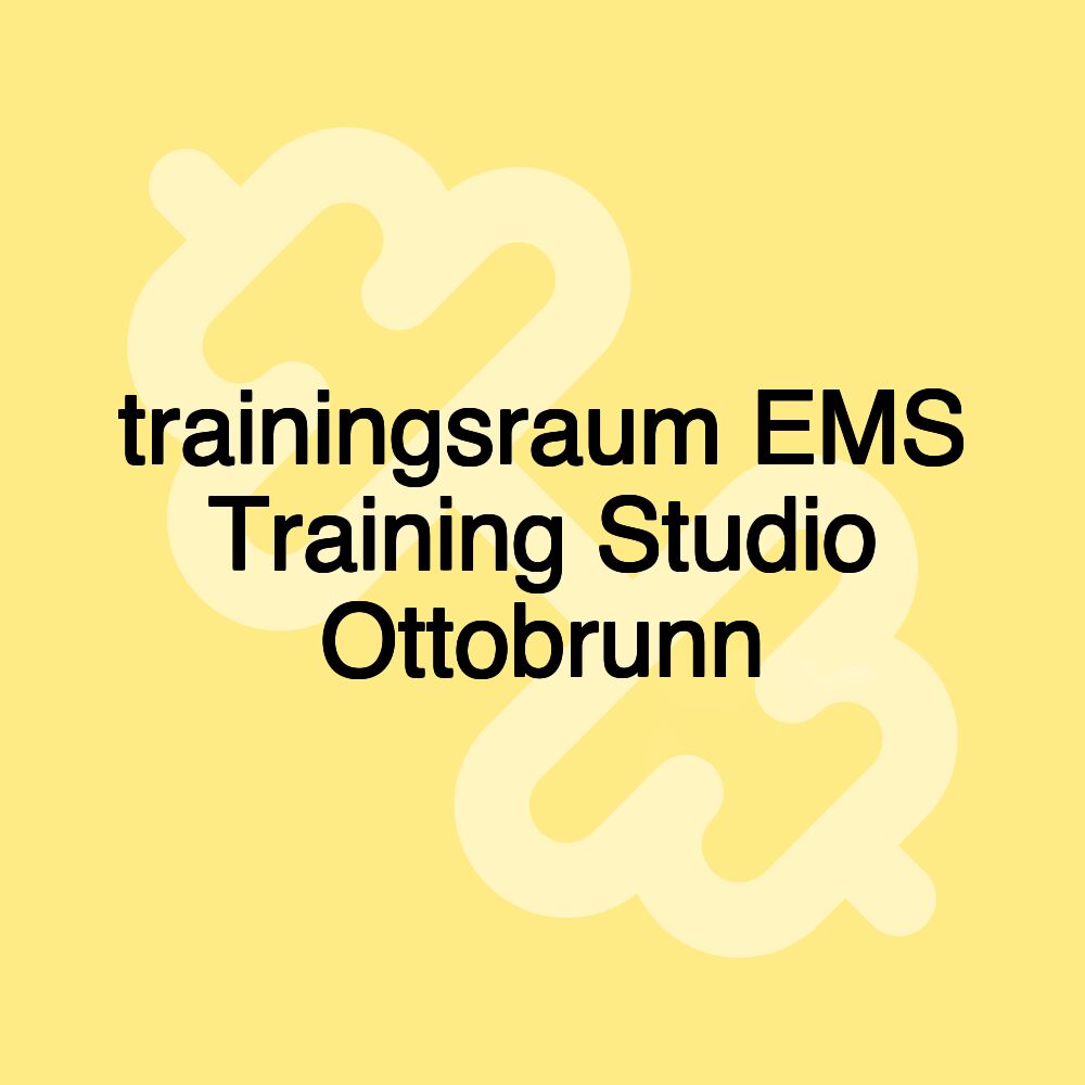 trainingsraum EMS Training Studio Ottobrunn