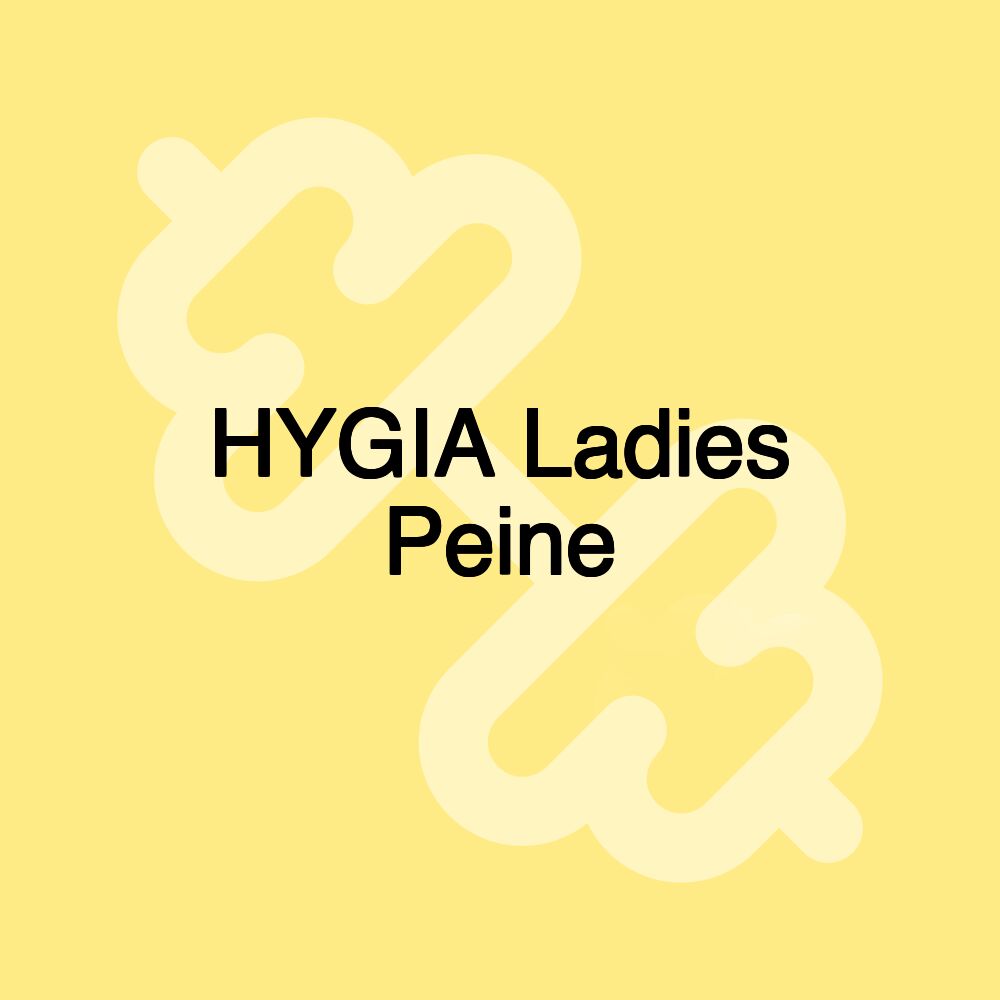 HYGIA Ladies Peine