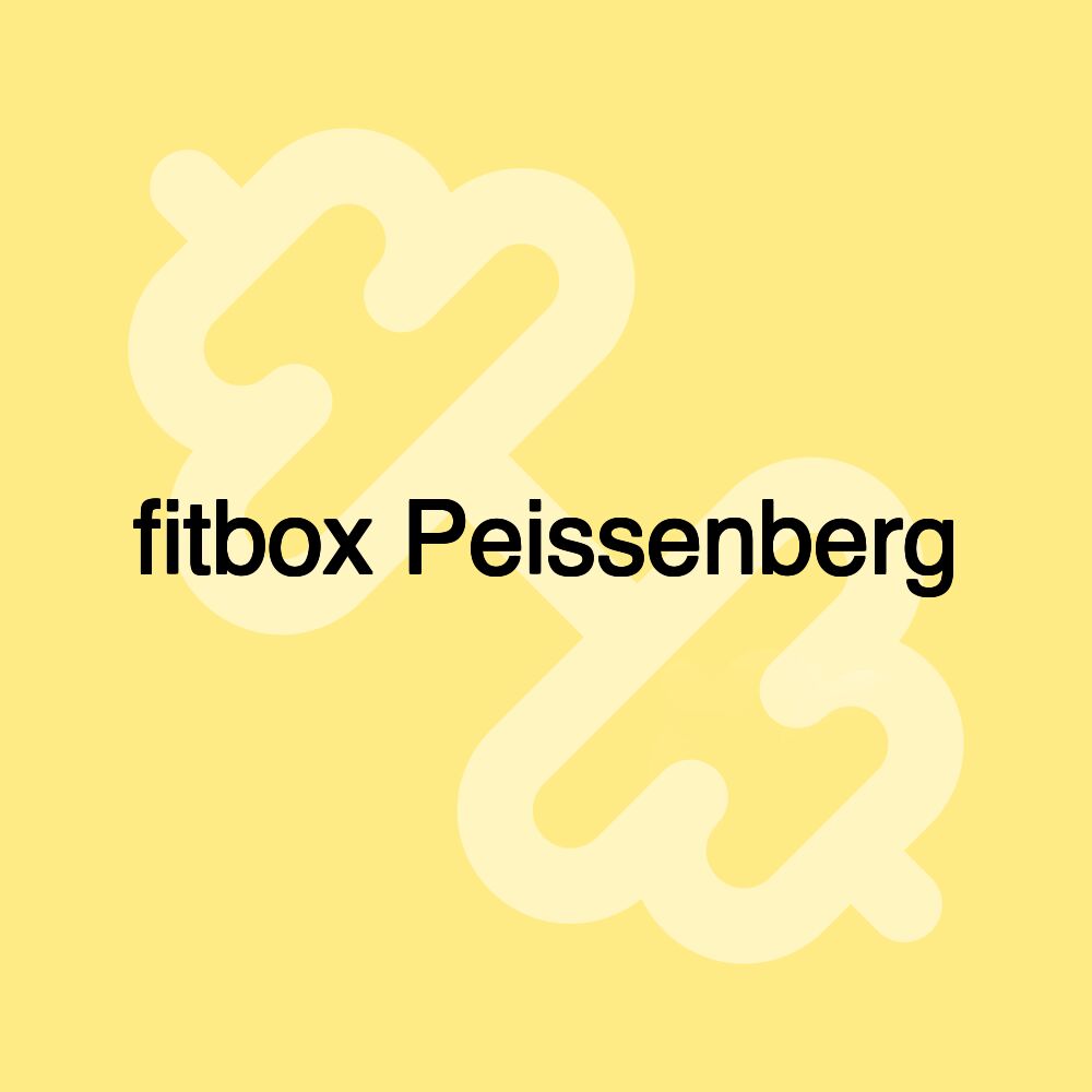 fitbox Peissenberg