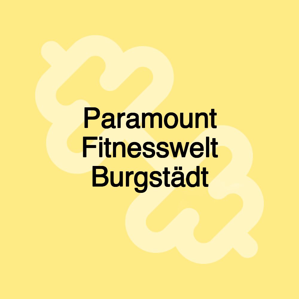 Paramount Fitnesswelt Burgstädt