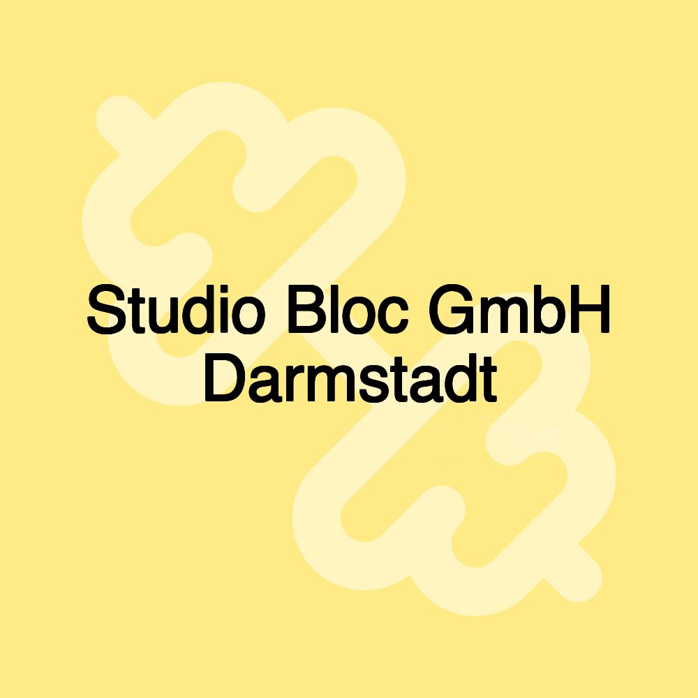 Studio Bloc GmbH Darmstadt