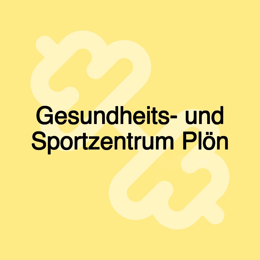 Gesundheits- und Sportzentrum Plön