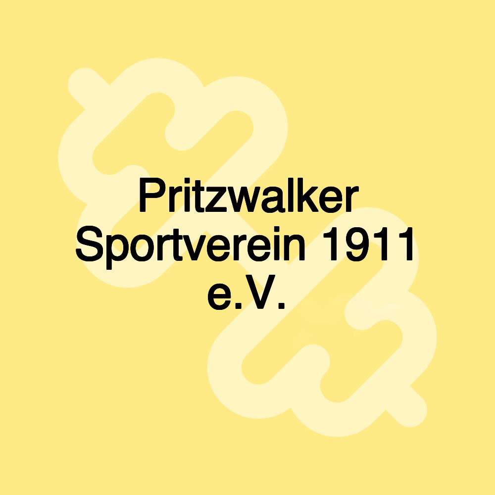 Pritzwalker Sportverein 1911 e.V.